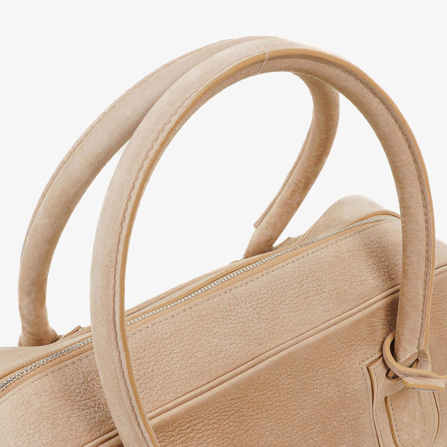 Delvaux Duffle Bag aus Santiag-Nubuk in Glaise mit Signature