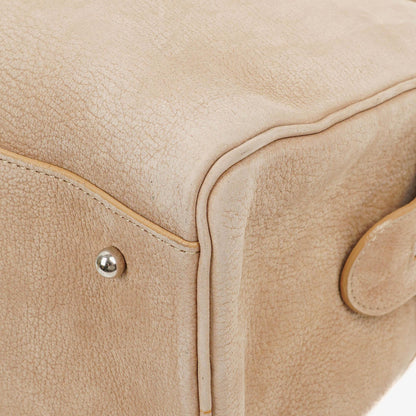 Delvaux Duffle Bag aus Santiag-Nubuk in Glaise mit Signature