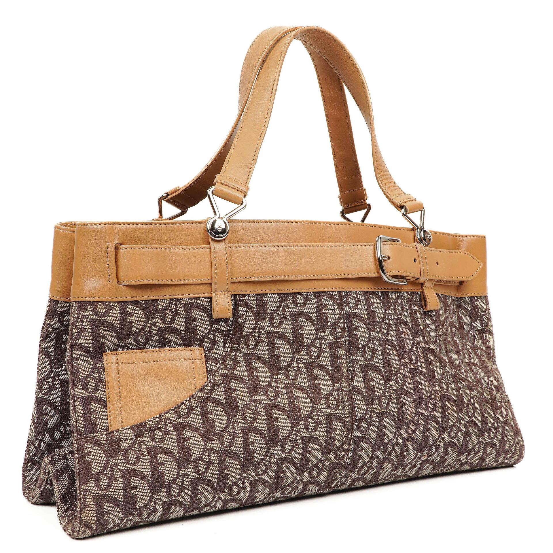 Christian Dior Diorissimo Pocket Trotter Tote Tasche Jeans