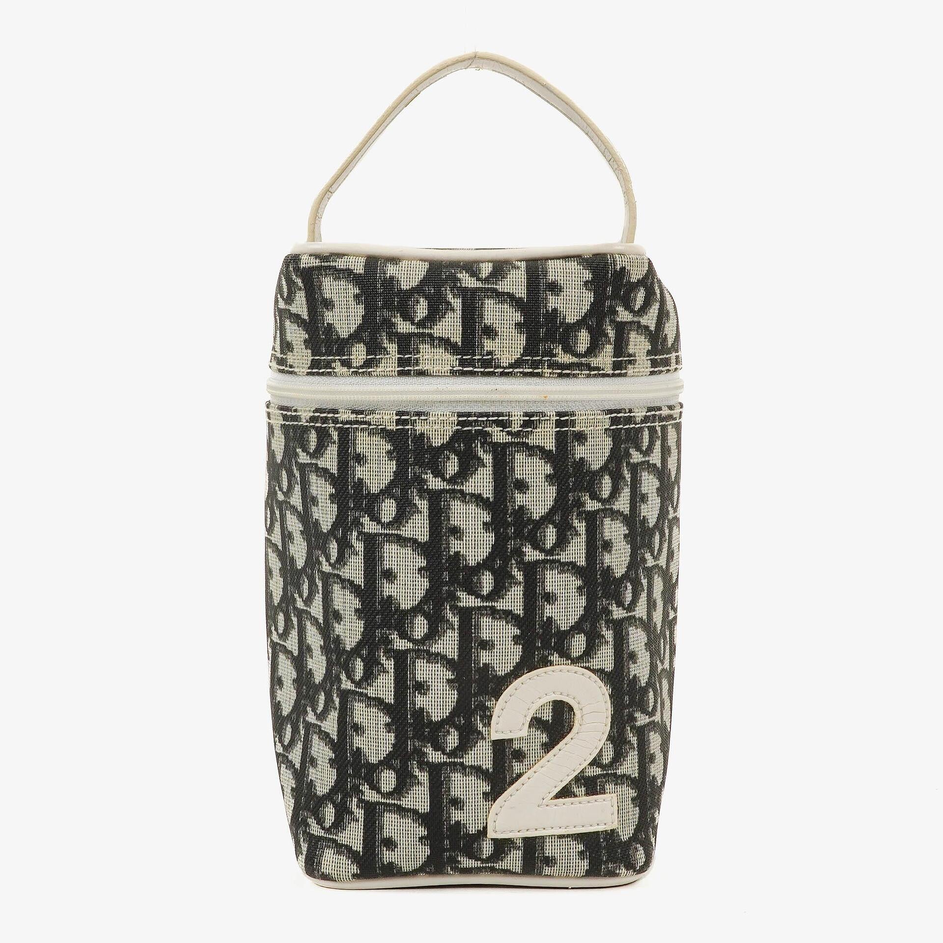 Dior Trotter Kosmetiktasche in Schwarz-Weiß