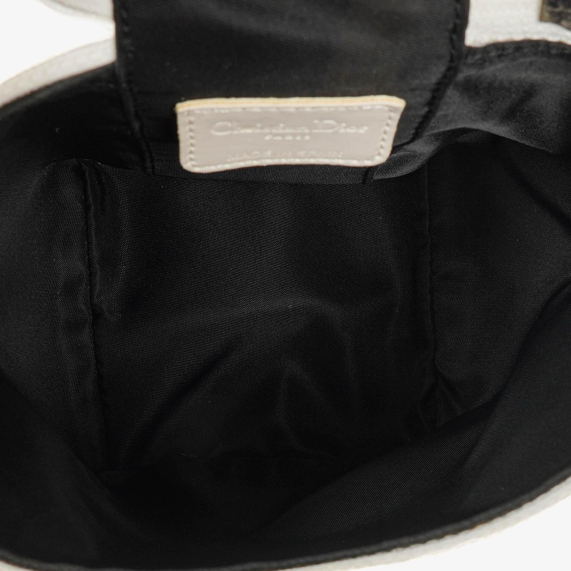 Dior Trotter Kosmetiktasche in Schwarz-Weiß
