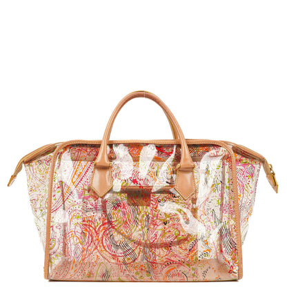 Etro Paisley Vinyl Tote Tasche