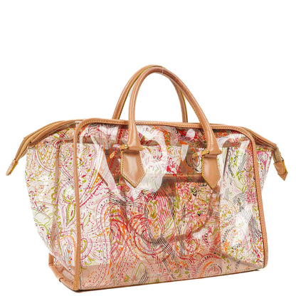 Etro Paisley Vinyl Tote Tasche