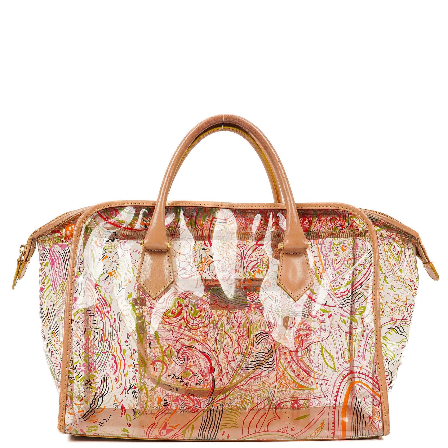 Etro Paisley Vinyl Tote Tasche
