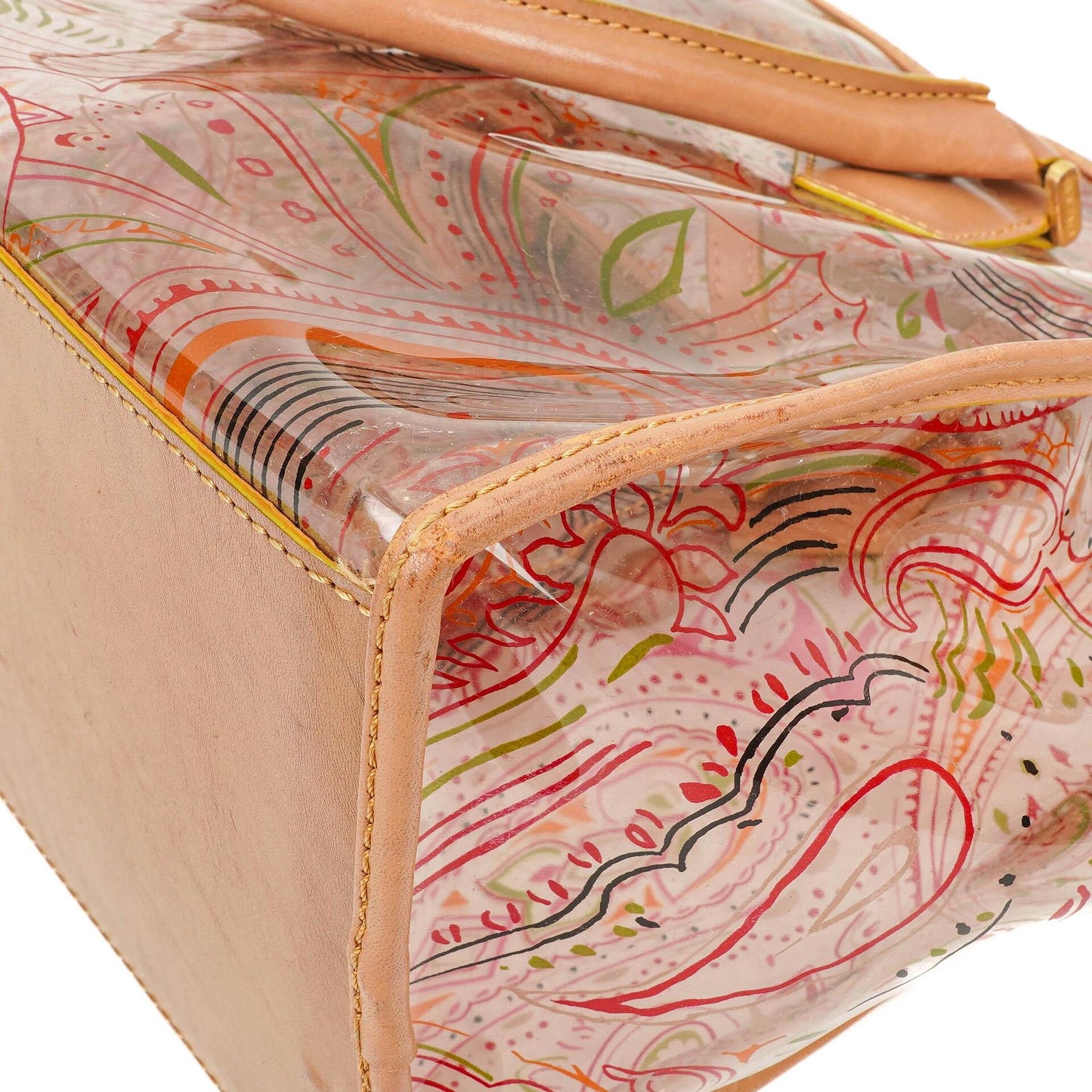 Etro Paisley Vinyl Tote Tasche