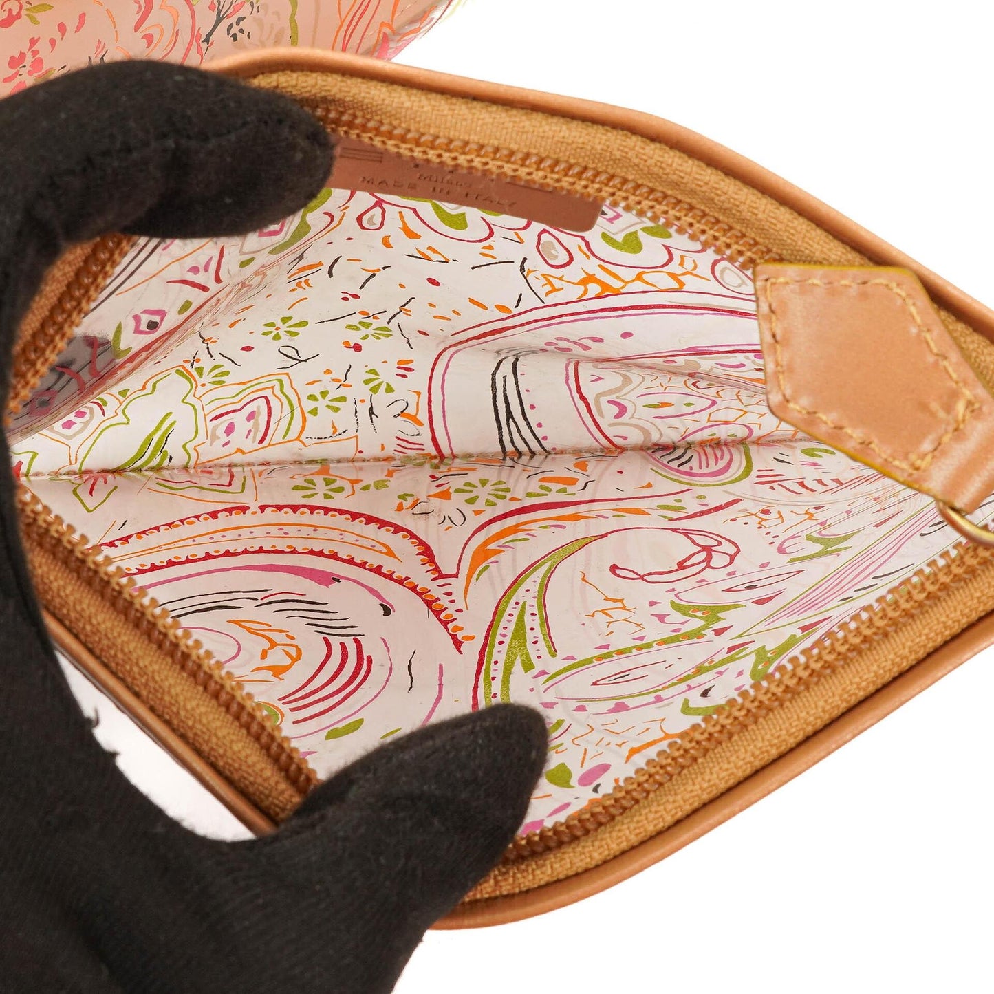 Etro Paisley Vinyl Tote Tasche