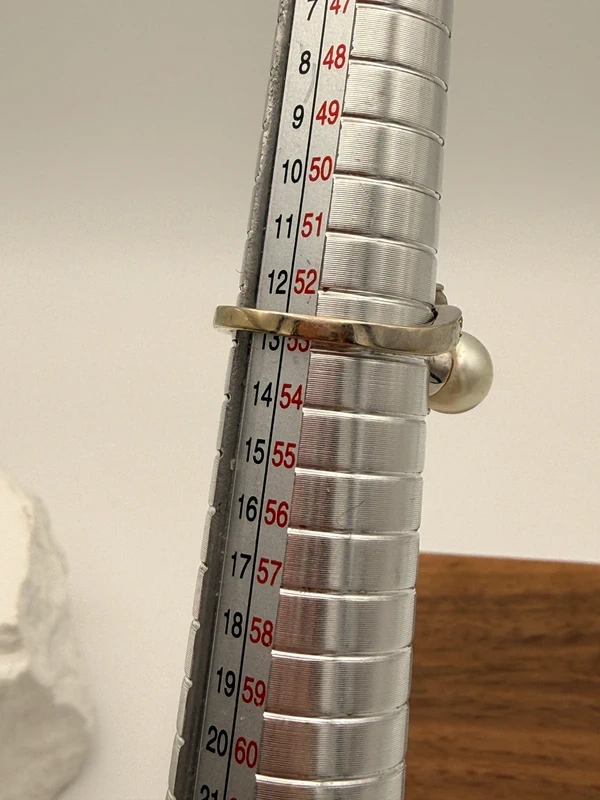 Exquisiter Toi et Moi Ring 750 Weißgold – Diamanten, Tahiti & Akoya Perlen