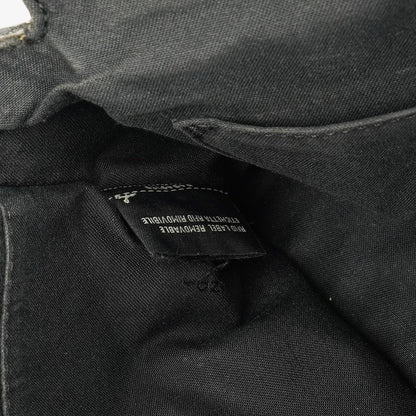 Fendi Große By The Way Tasche aus schwarzem genarbtem Kalbsleder