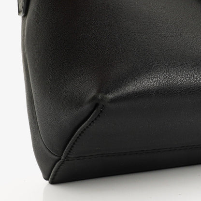 Fendi By The Way Medium Boston Tasche aus schwarzem Leder
