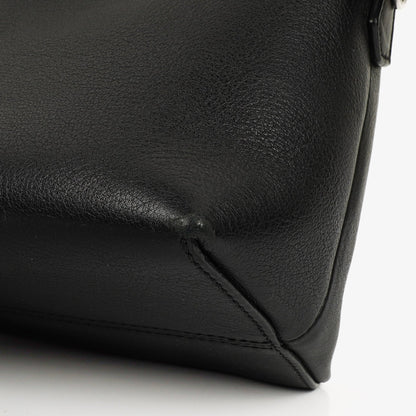 Fendi By The Way Medium Boston Tasche aus schwarzem Leder