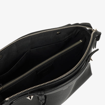 Fendi By The Way Medium Boston Tasche aus schwarzem Leder