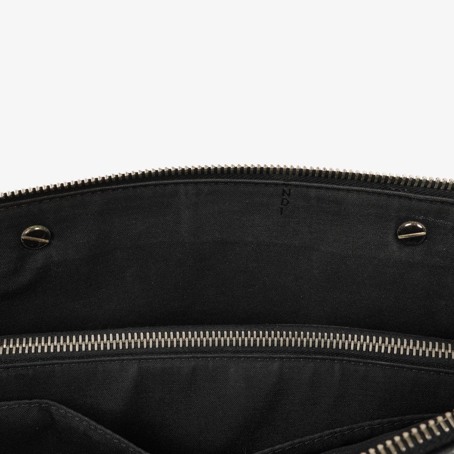 Fendi By The Way Medium Boston Tasche aus schwarzem Leder