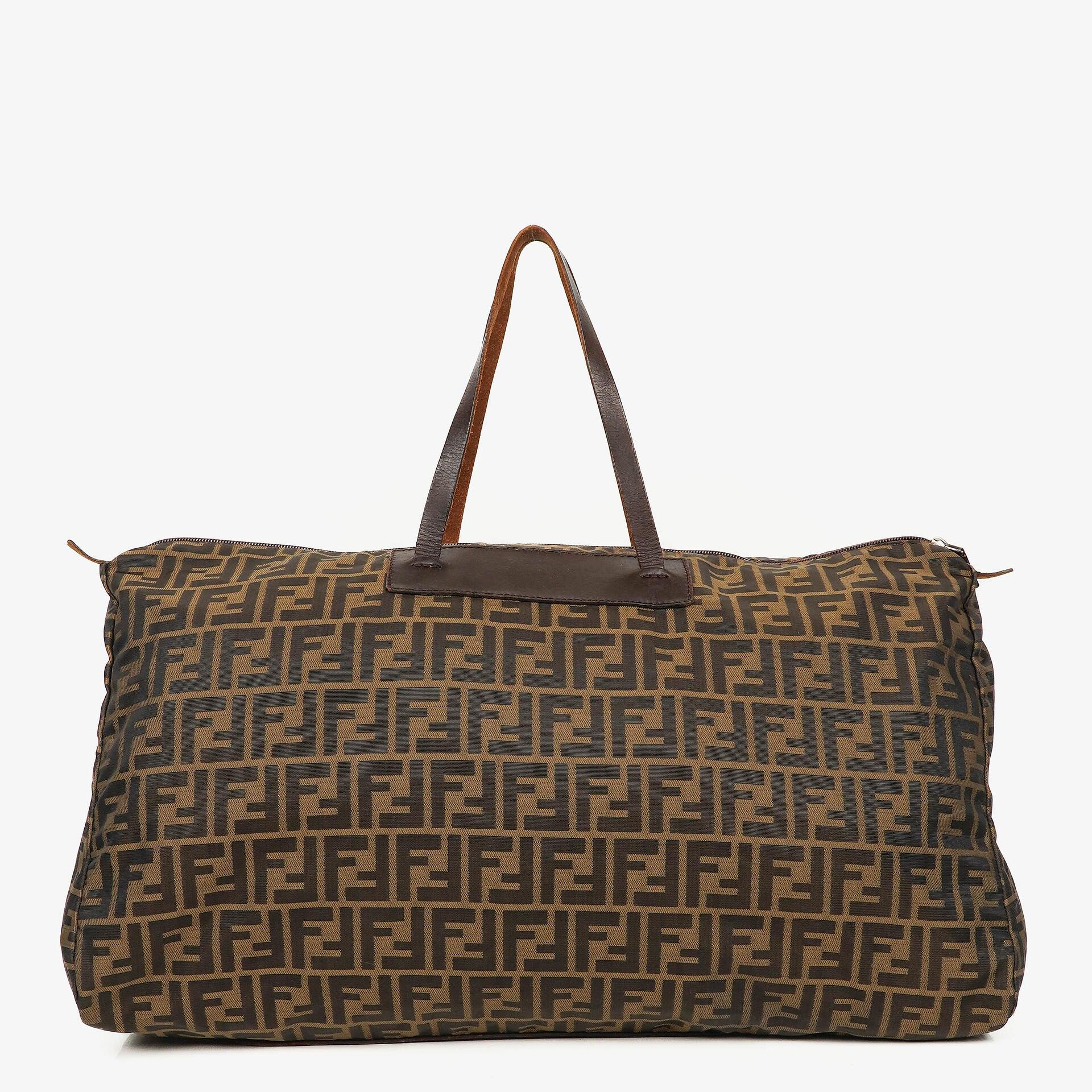 Fendi FF Zucca Tragetasche in Braun