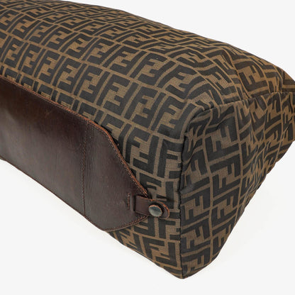 Fendi FF Zucca Tragetasche in Braun