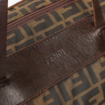 Fendi FF Zucca Tragetasche in Braun
