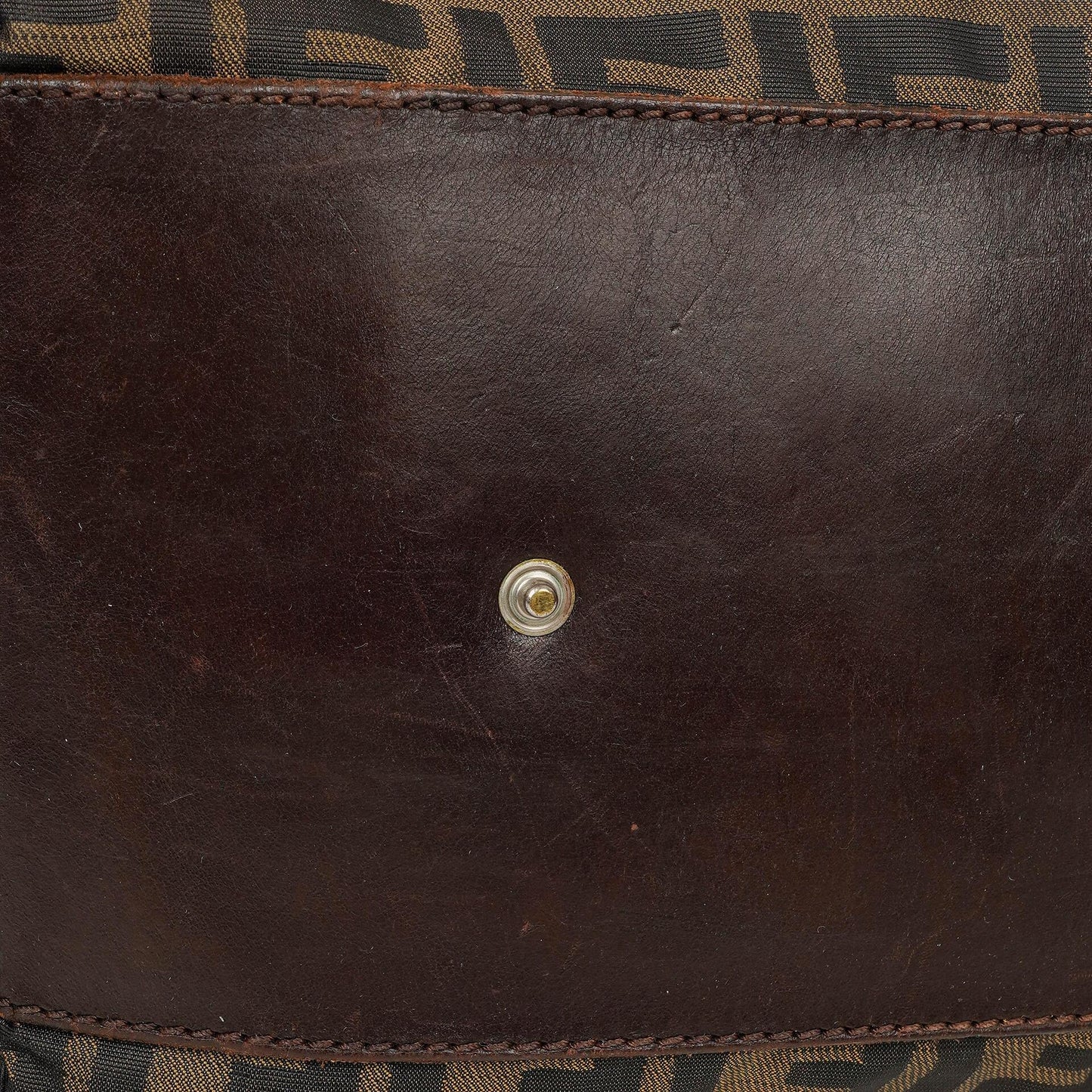Fendi FF Zucca Tragetasche in Braun