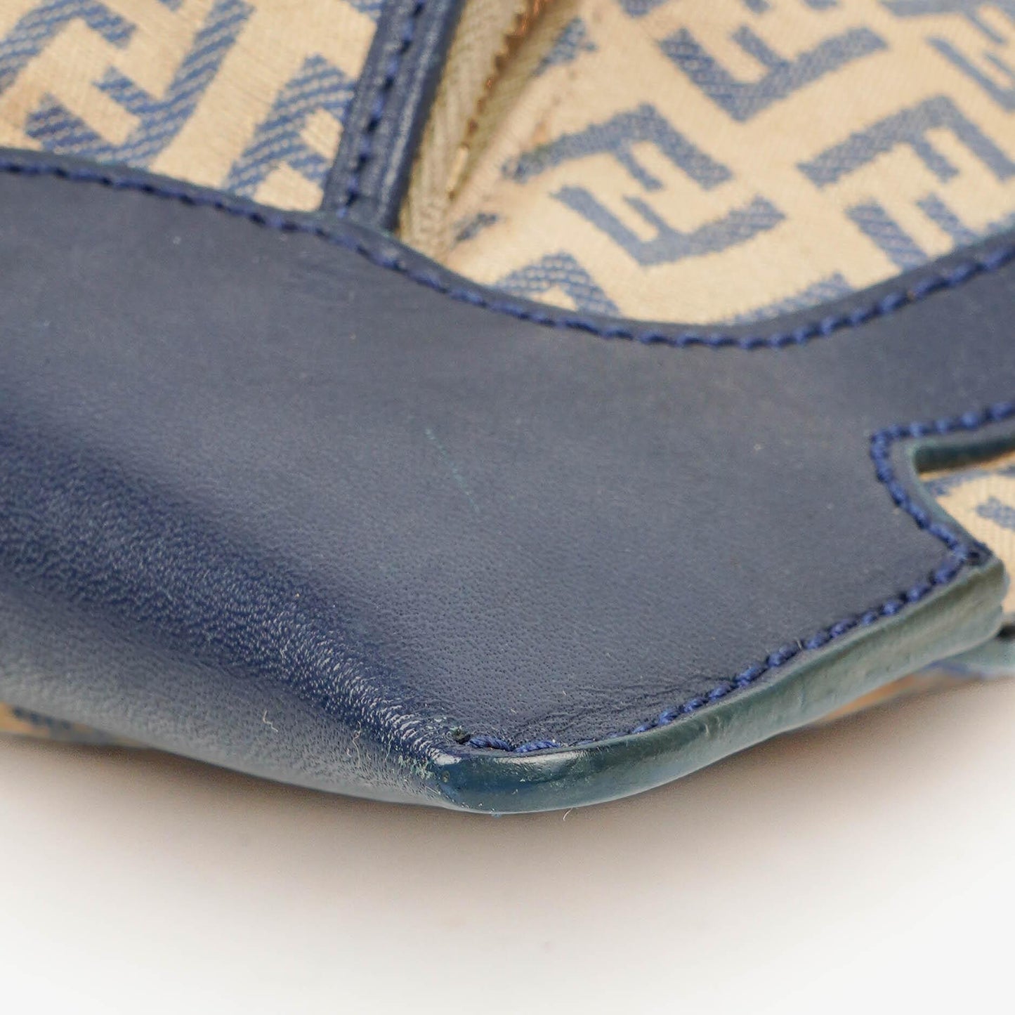 Fendi Vintage Zucchino Chef Pocket Schultertasche