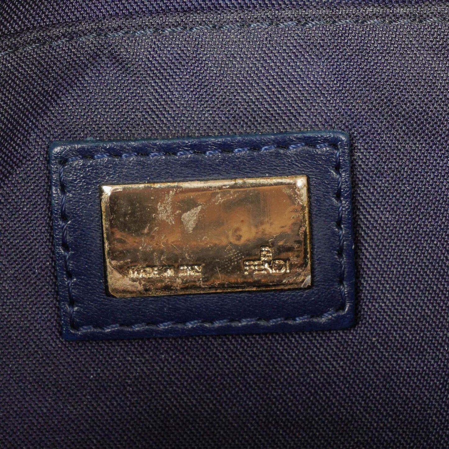 Fendi Vintage Zucchino Chef Pocket Schultertasche
