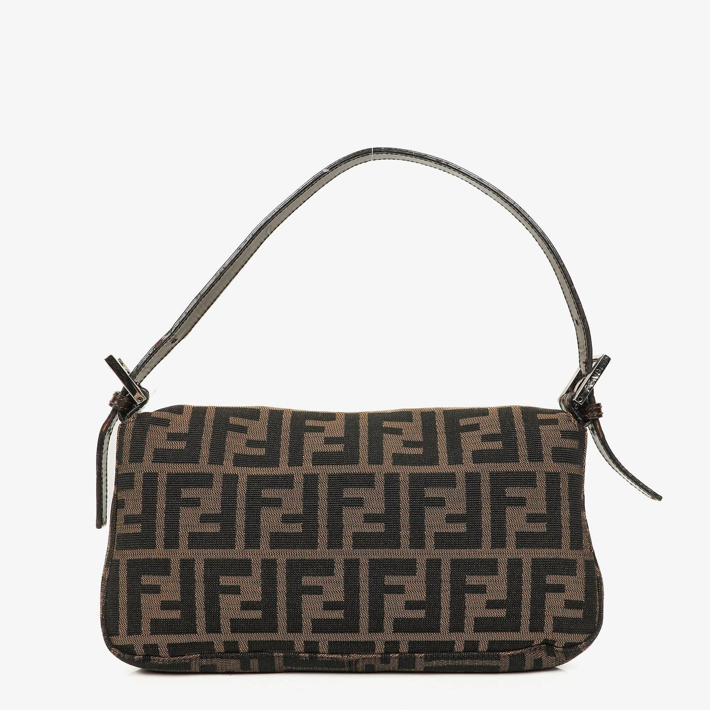 Fendi Zucca Baguette FF Schultertasche in Braun