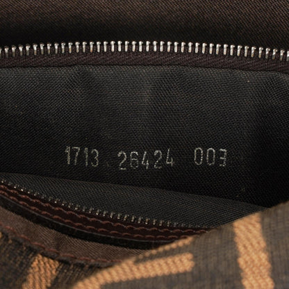 Fendi Zucca Baguette FF Schultertasche in Braun