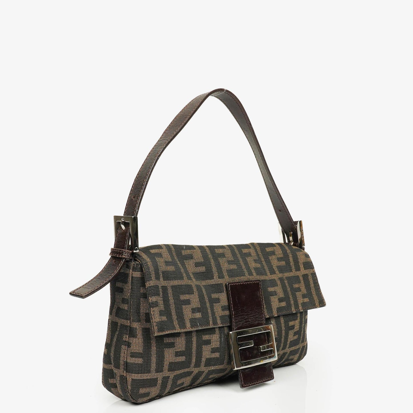 Fendi Zucca Baguette Schultertasche