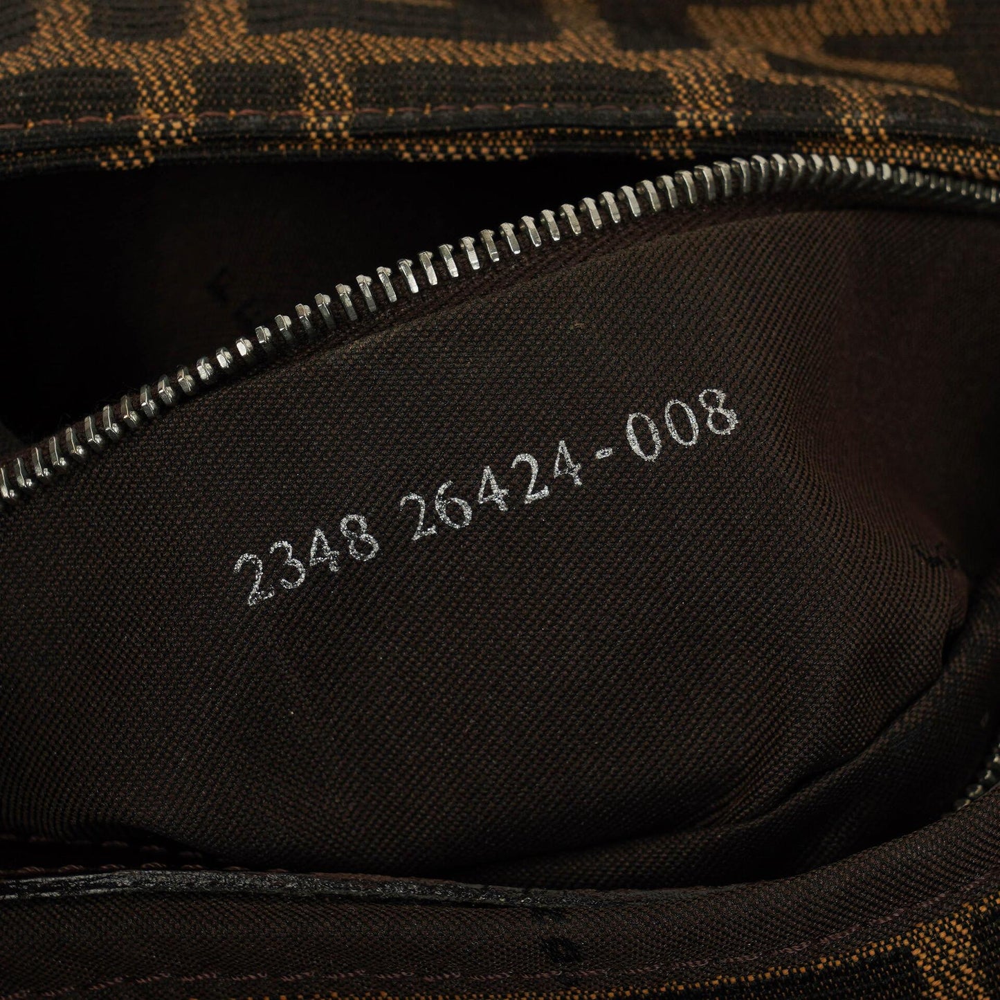 Fendi Zucca Baguette Schultertasche