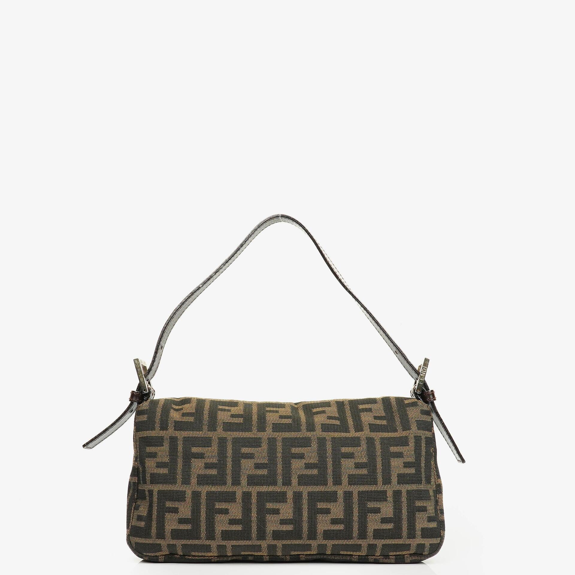 Fendi Zucca Baguette Schultertasche