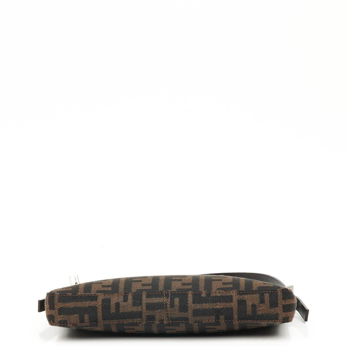 Fendi Zucca Braune Baguette Schultertasche