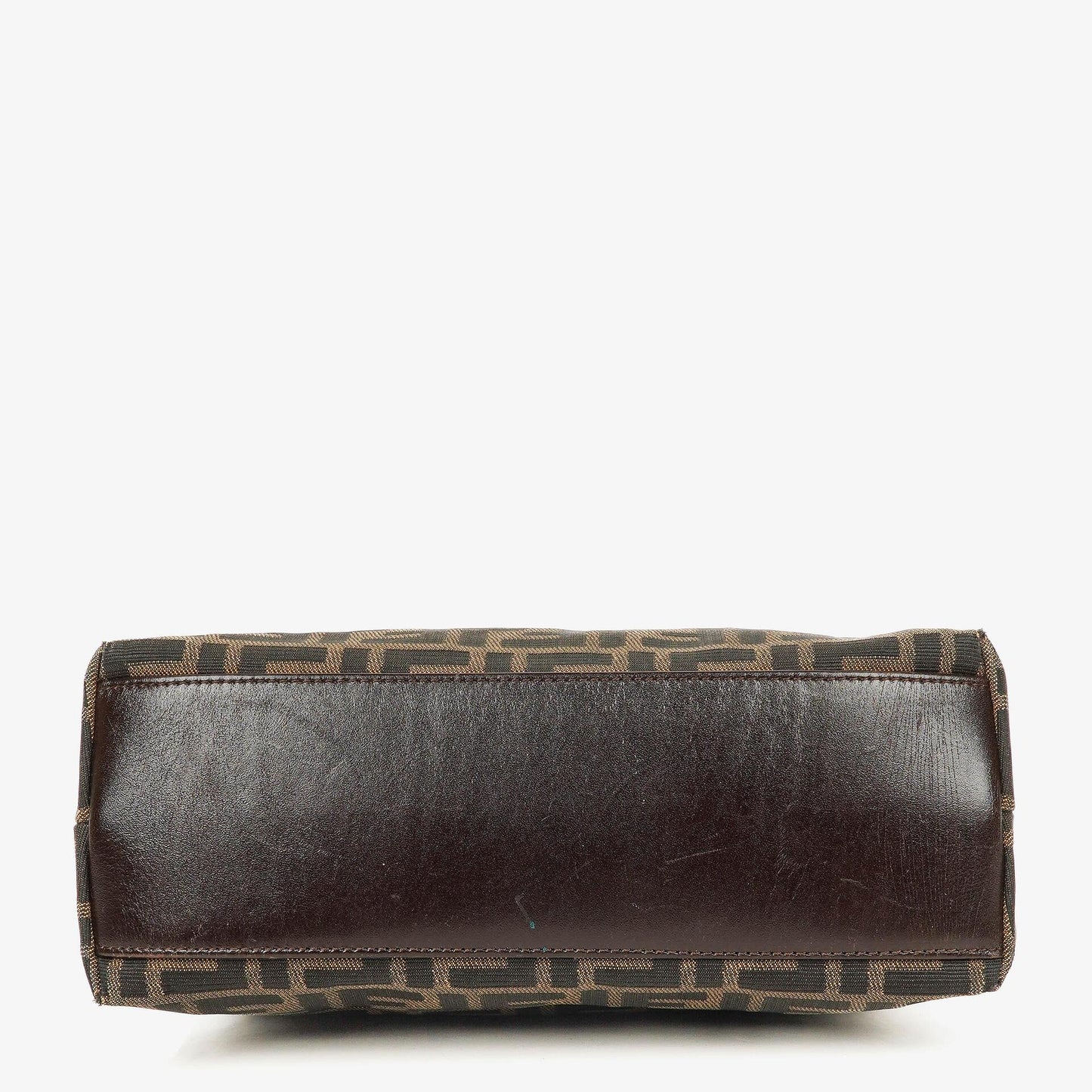 Fendi Zucca Handtasche mit Obergriff in Braun