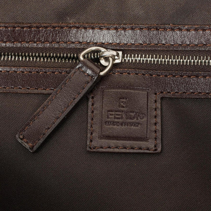 Fendi Zucca Handtasche mit Obergriff in Braun