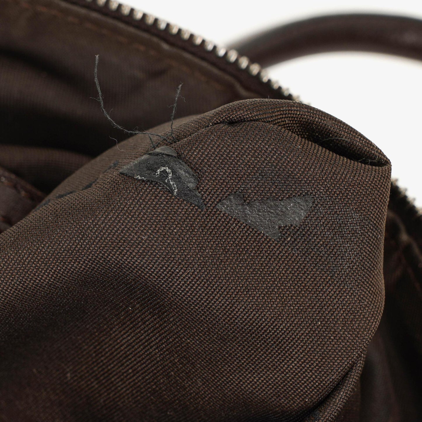 Fendi Zucca Handtasche mit Obergriff in Braun