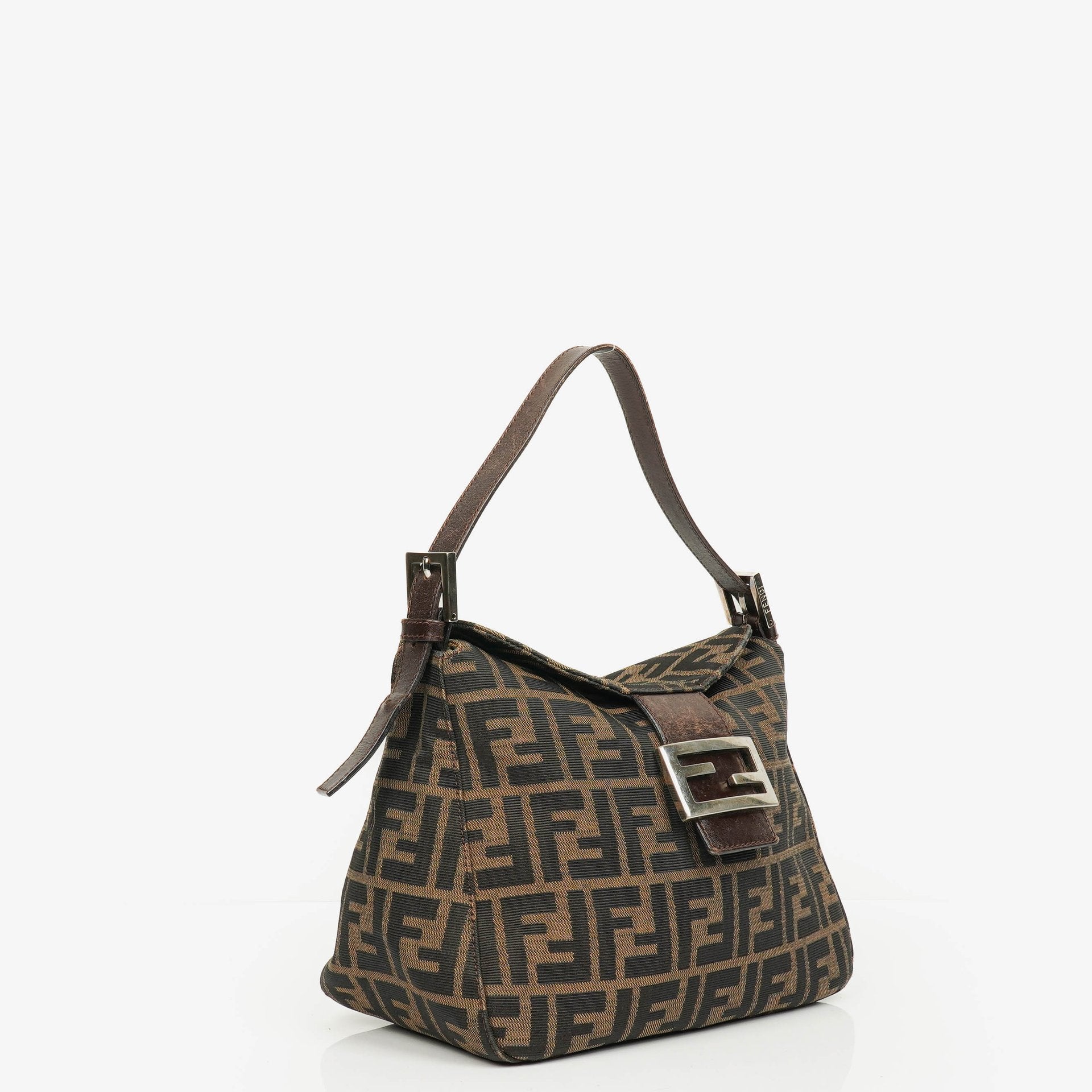 Fendi Zucca Mamma Baguette Schultertasche