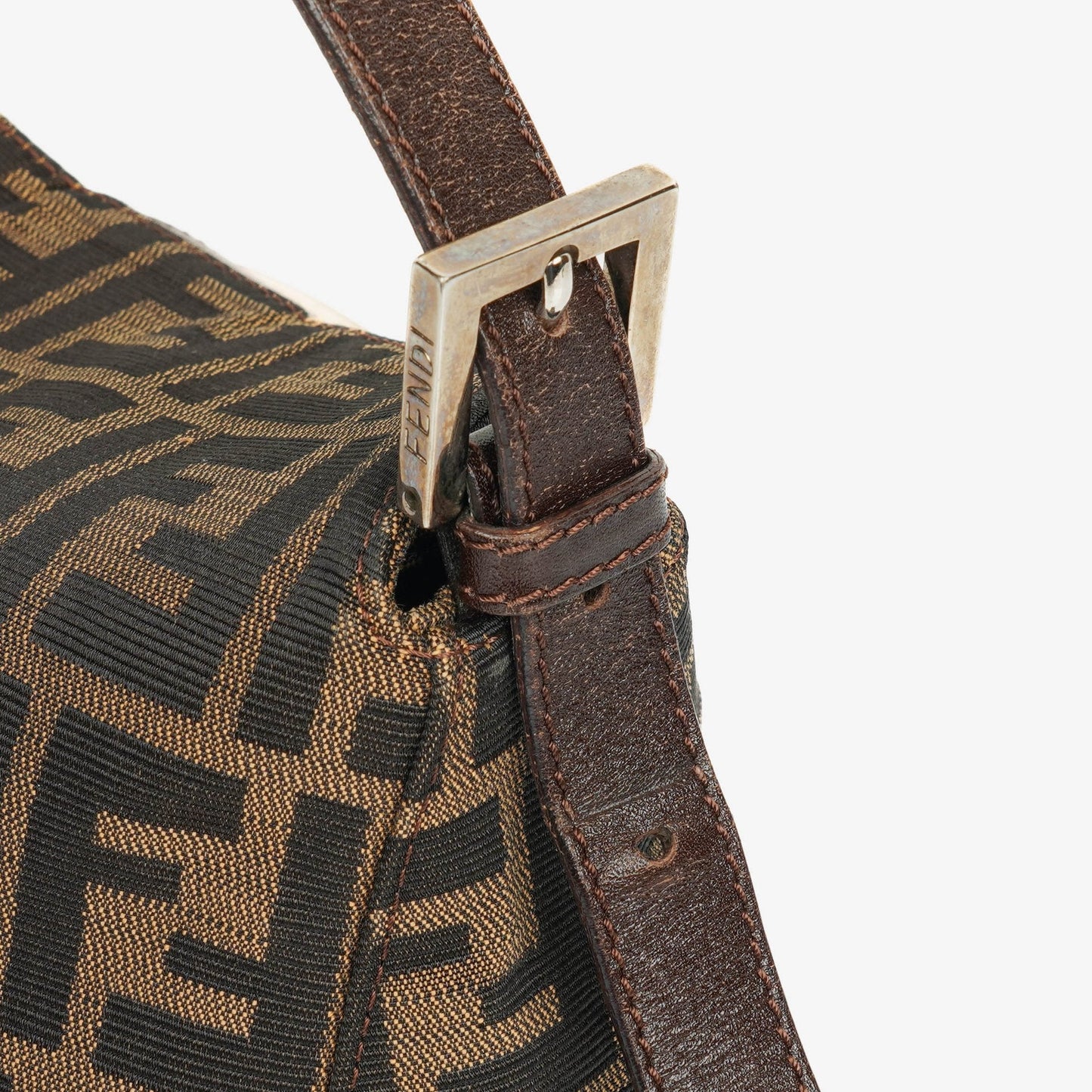 Fendi Zucca Mamma Baguette Schultertasche