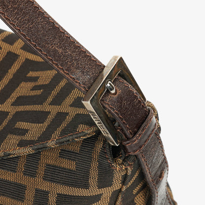 Fendi Zucca Mamma Baguette Schultertasche