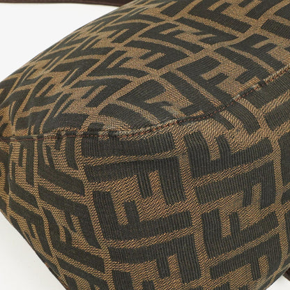 Fendi Zucca Mamma Baguette Schultertasche in Tobacco