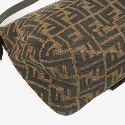Fendi Zucca Mamma Baguette Tobacco Schultertasche
