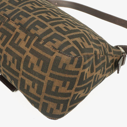 Fendi Zucca Mamma Baguette Tobacco Schultertasche