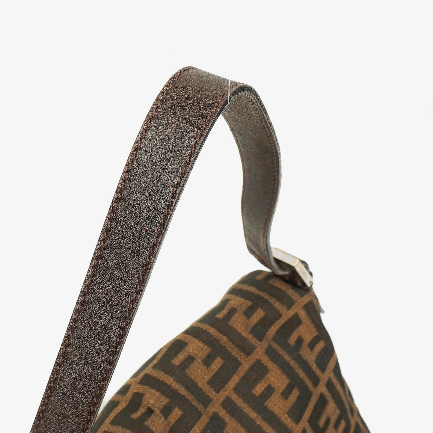 Fendi Zucca Mamma Baguette Tobacco Schultertasche