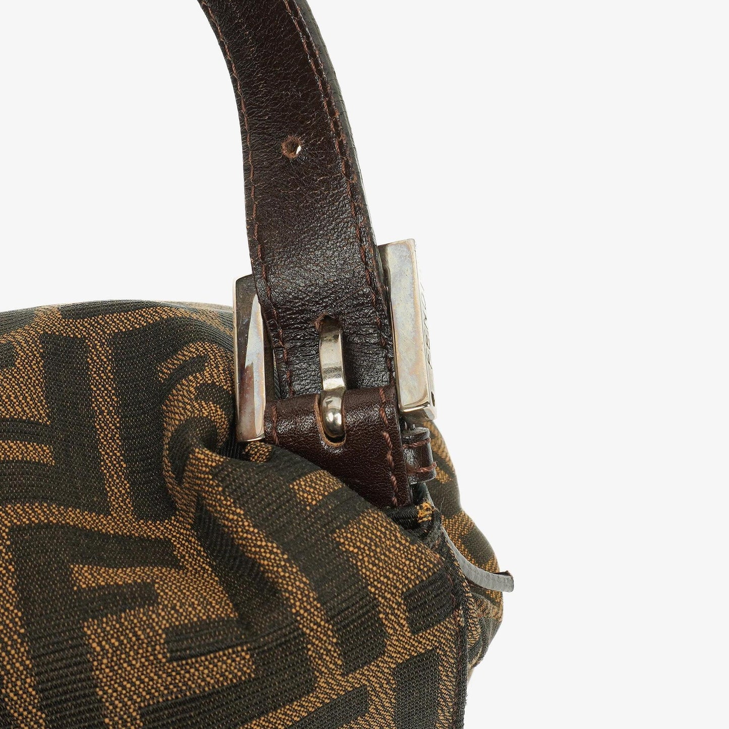 Fendi Zucca Mamma Baguette Tobacco Schultertasche