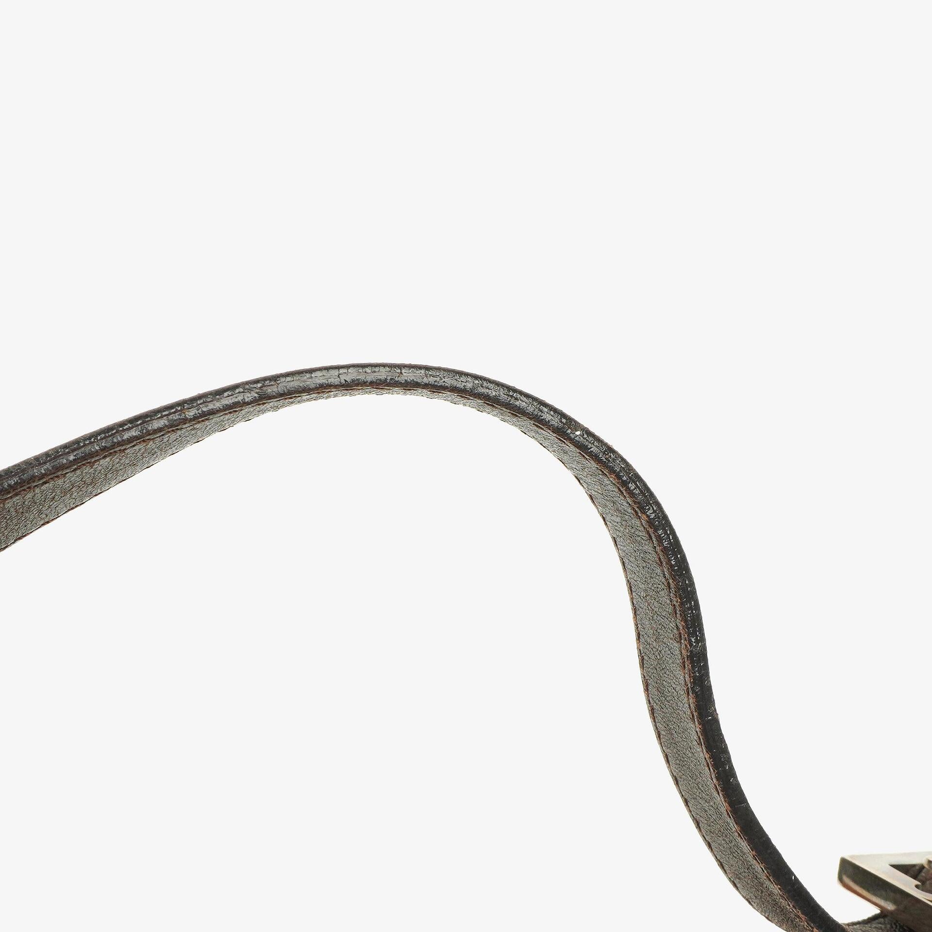 Fendi Zucca Mamma Baguette Tobacco Schultertasche