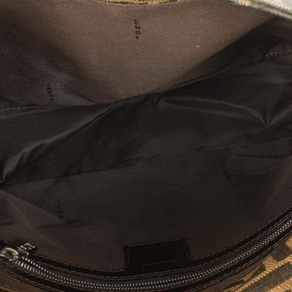 Fendi Zucca Mamma Baguette Tobacco Schultertasche