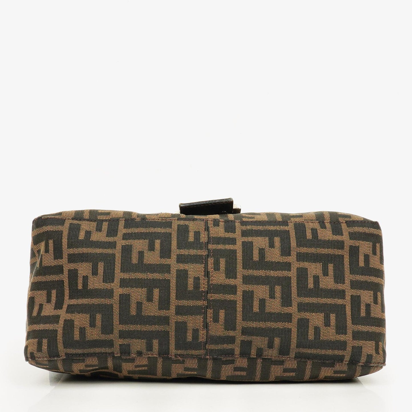 Fendi Zucca Mamma Baguette Schultertasche in Tobacco