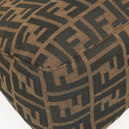 Fendi Zucca Mamma Baguette Schultertasche in Tobacco