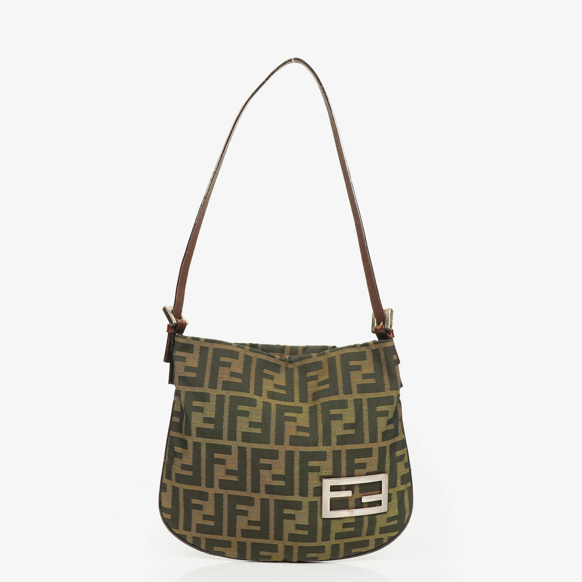 Fendi Zucca Schultertasche