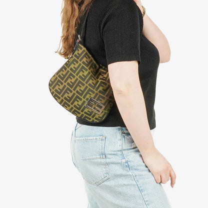 Fendi Zucca Schultertasche