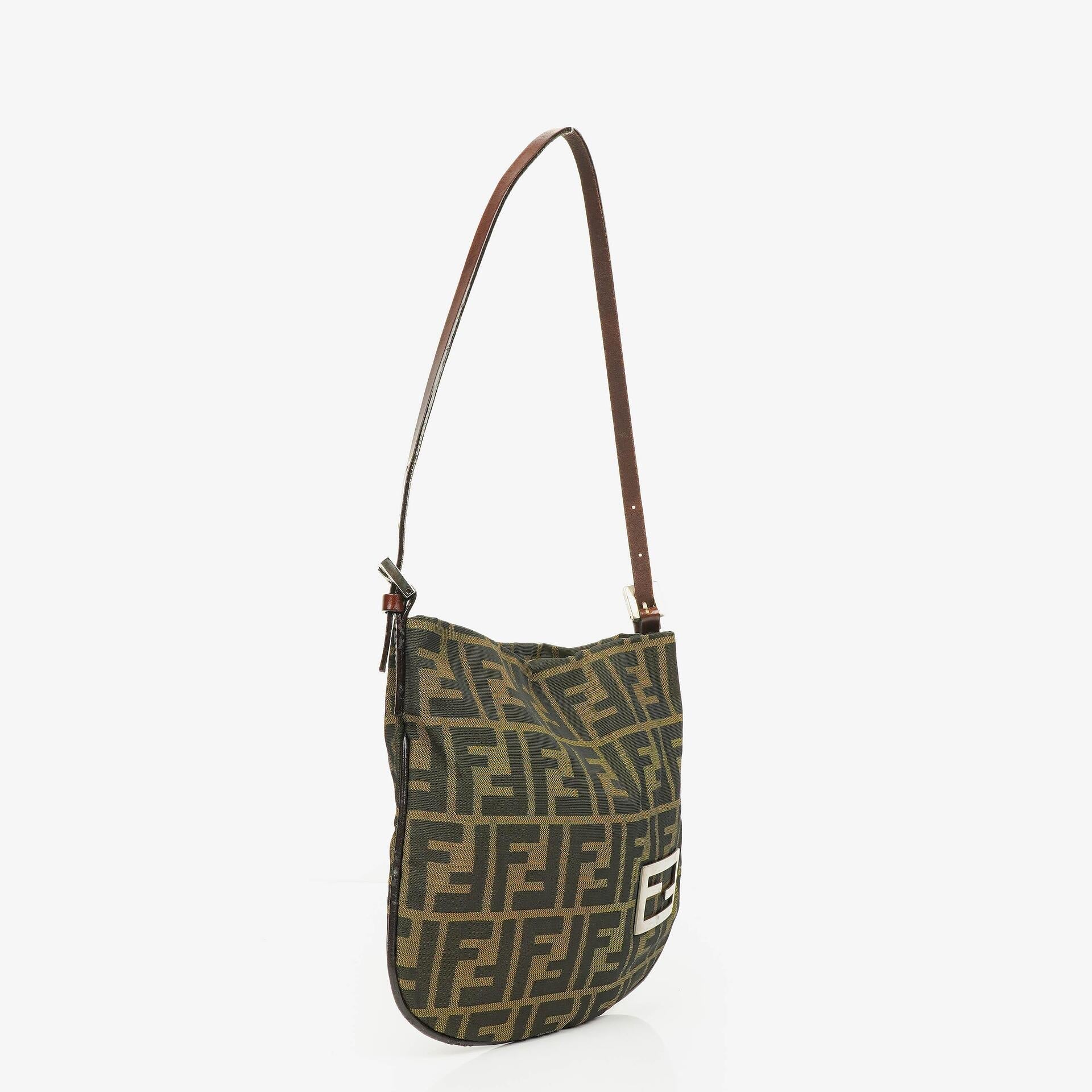 Fendi Zucca Schultertasche