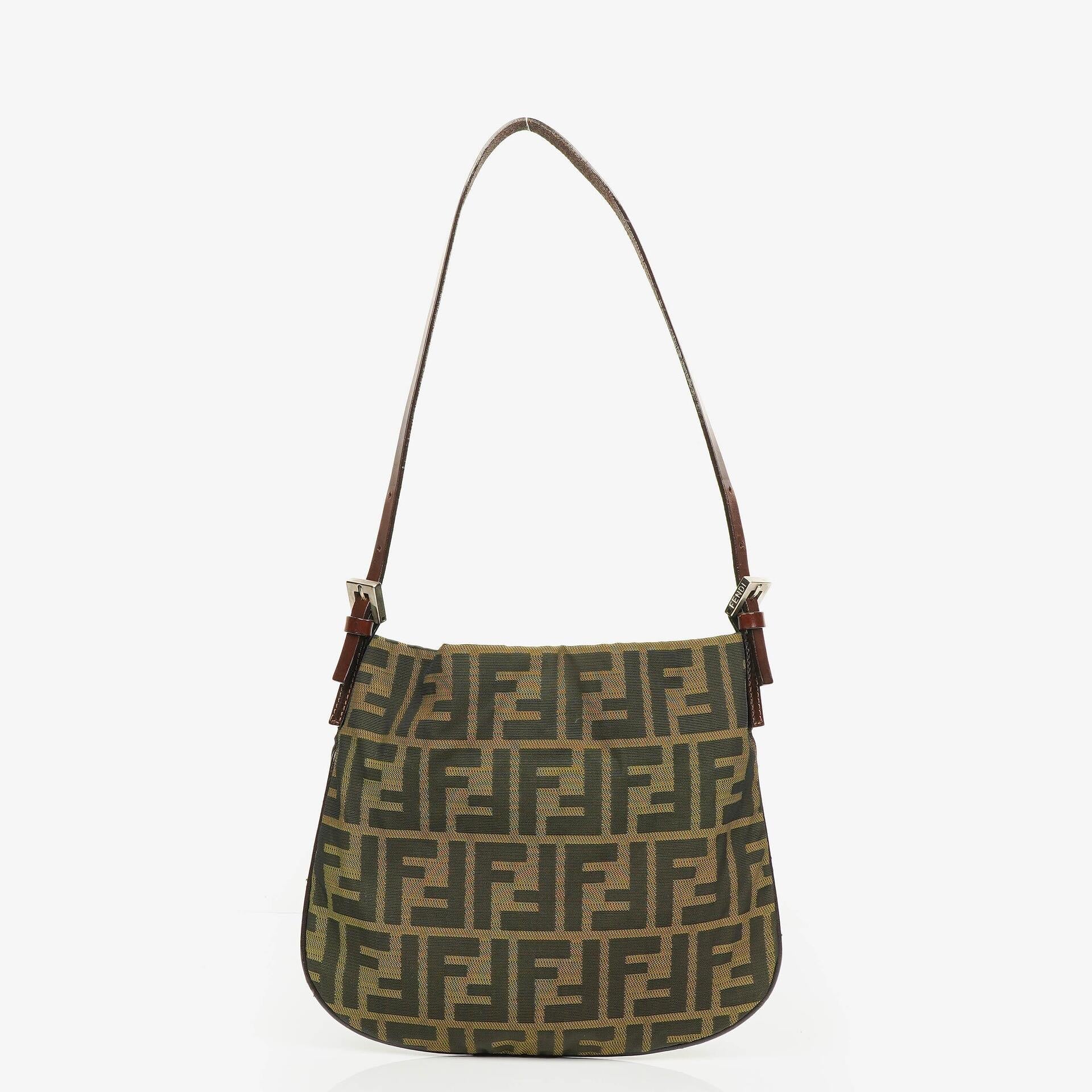 Fendi Zucca Schultertasche
