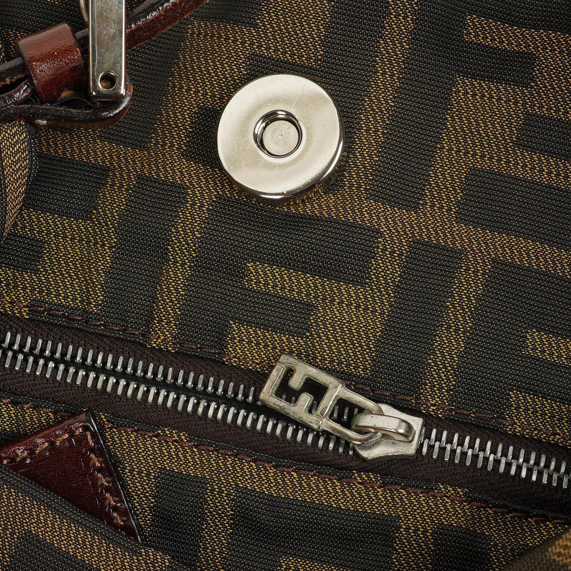 Fendi Zucca Schultertasche
