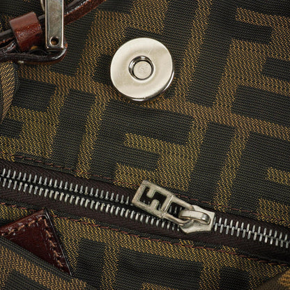Fendi Zucca Schultertasche