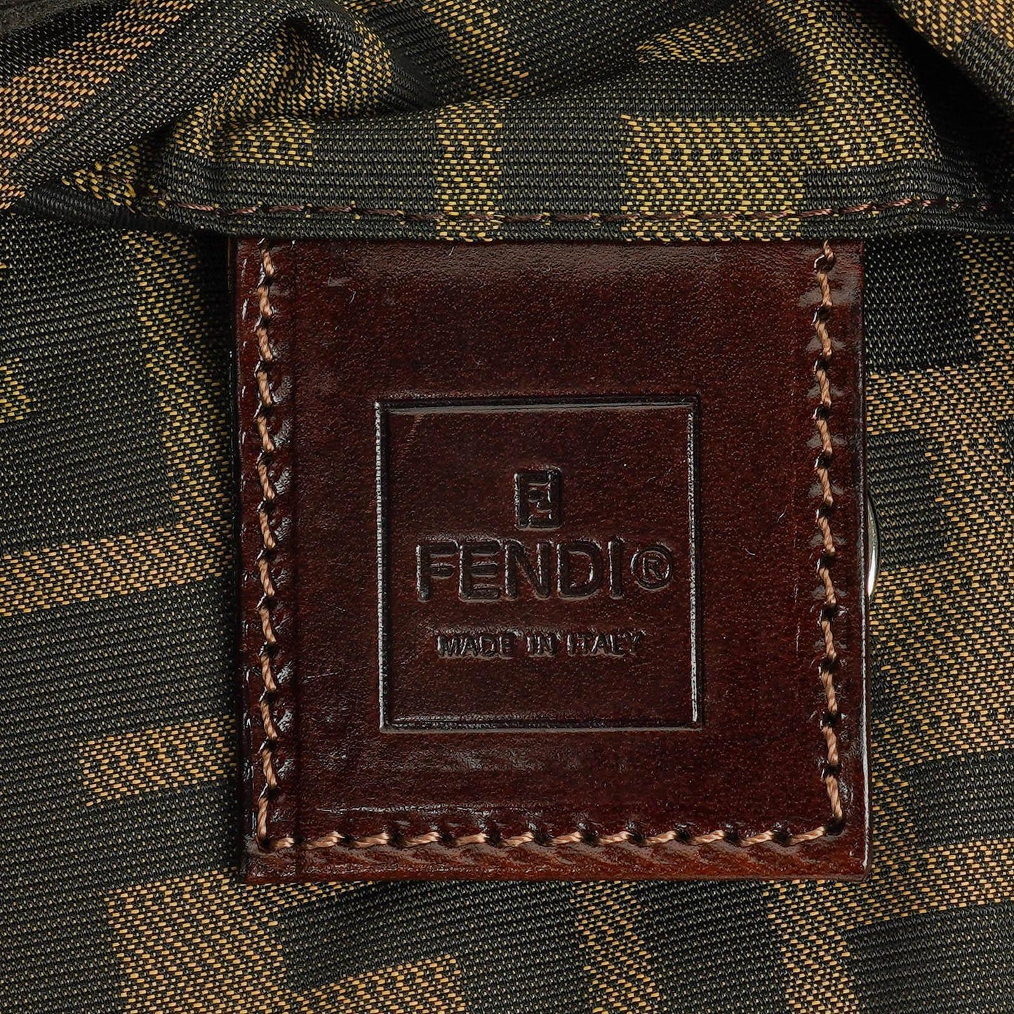 Fendi Zucca Schultertasche